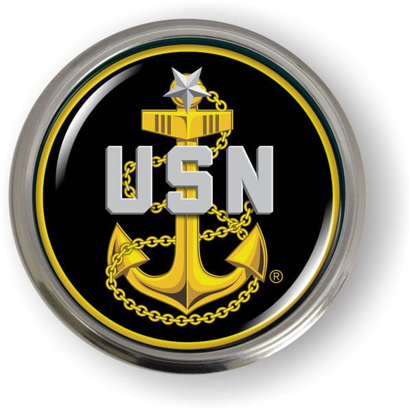 U.S. Navy Fouled Anchor - Senior Chief Petty Officer Emblem